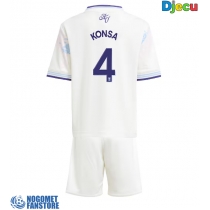 Aston Villa Ezri Konsa #4 Rezervni Dres za djecu 2025-26 Kratak Rukav (+ Kratke hlače)